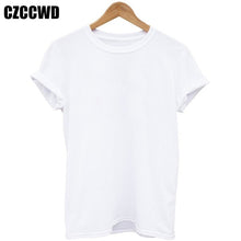 Load image into Gallery viewer, Yellow Plus Size T-shirt Women Summer Vogue Print Lady Casual T Shirt Tops Harajuku Streetwear Short Sleeve O-Neck Tees Tshirt