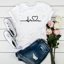 Load image into Gallery viewer, Women's T-shirts Mama Mom Leopard Letter Print Harajuku T Shirt Mother Clothing T-shirt for Women Tees Tops 2020 Female T-Shirt