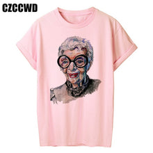 Load image into Gallery viewer, Yellow Plus Size T-shirt Women Summer Vogue Print Lady Casual T Shirt Tops Harajuku Streetwear Short Sleeve O-Neck Tees Tshirt
