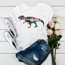 Load image into Gallery viewer, Women's T-shirts Mama Mom Leopard Letter Print Harajuku T Shirt Mother Clothing T-shirt for Women Tees Tops 2020 Female T-Shirt
