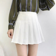 Load image into Gallery viewer, XS-2XL summer plaid skirt female 2020 high waist chic stitching student pleated skirts female cute sweet girls dance skirt
